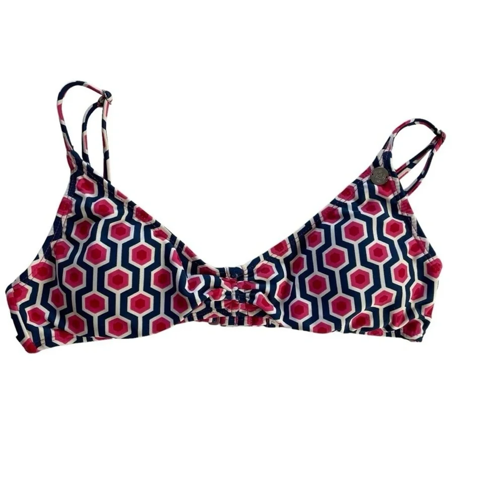 Southern Tide‎ Seabrook Bikini in Geo Top Size S & Bottom Size M Pink Blue